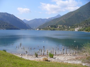 lago di Ledro, Trentino, Italia