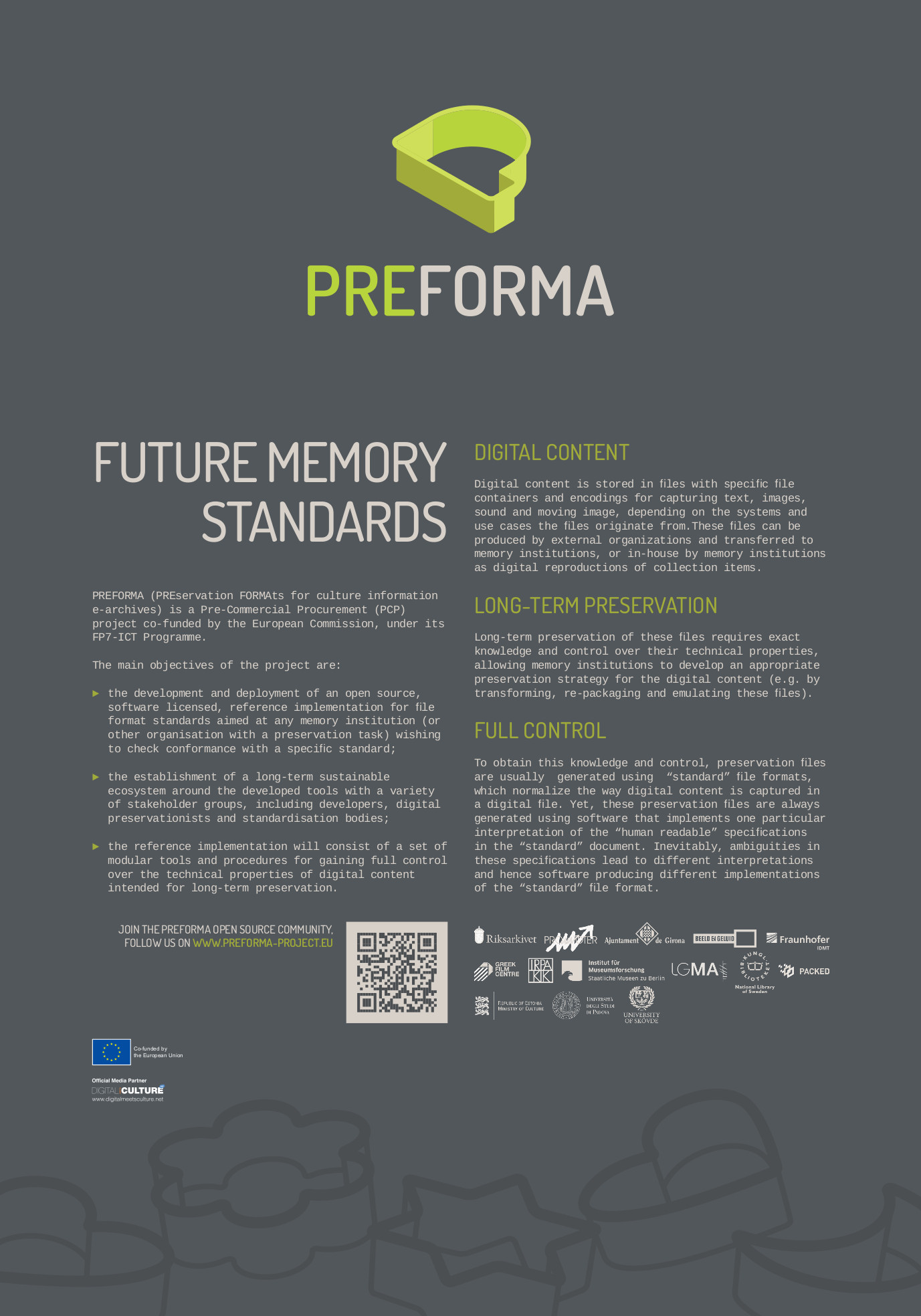 22. PREFORMA Project: Future Memory Standards