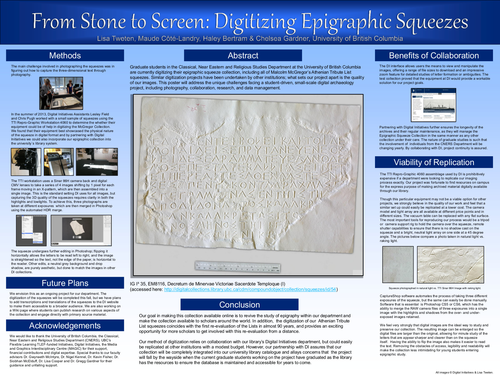 15. From Stone to Screen: Digitizing Epigraphic Squeezes
